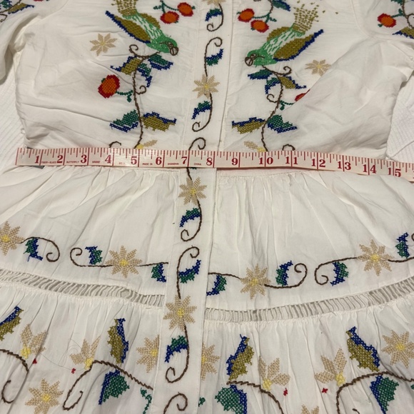 The FARM RIO Pitanga Embroidered Belted Mini Dress - Picture 6 of 8